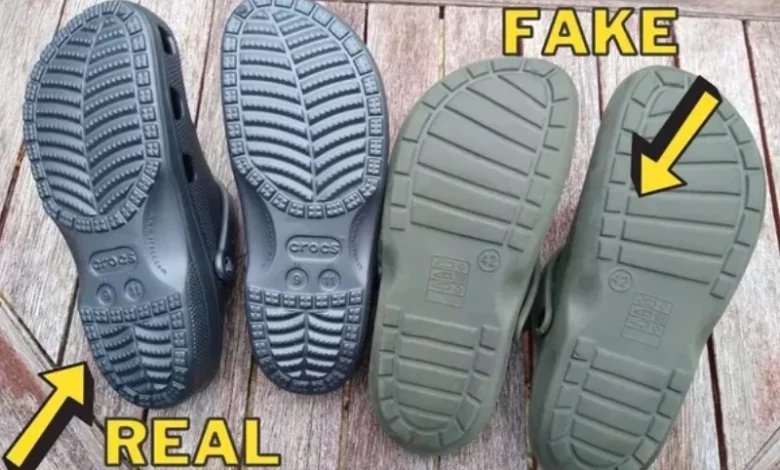 Phân Biệt Crocs Real và Crocs Fake